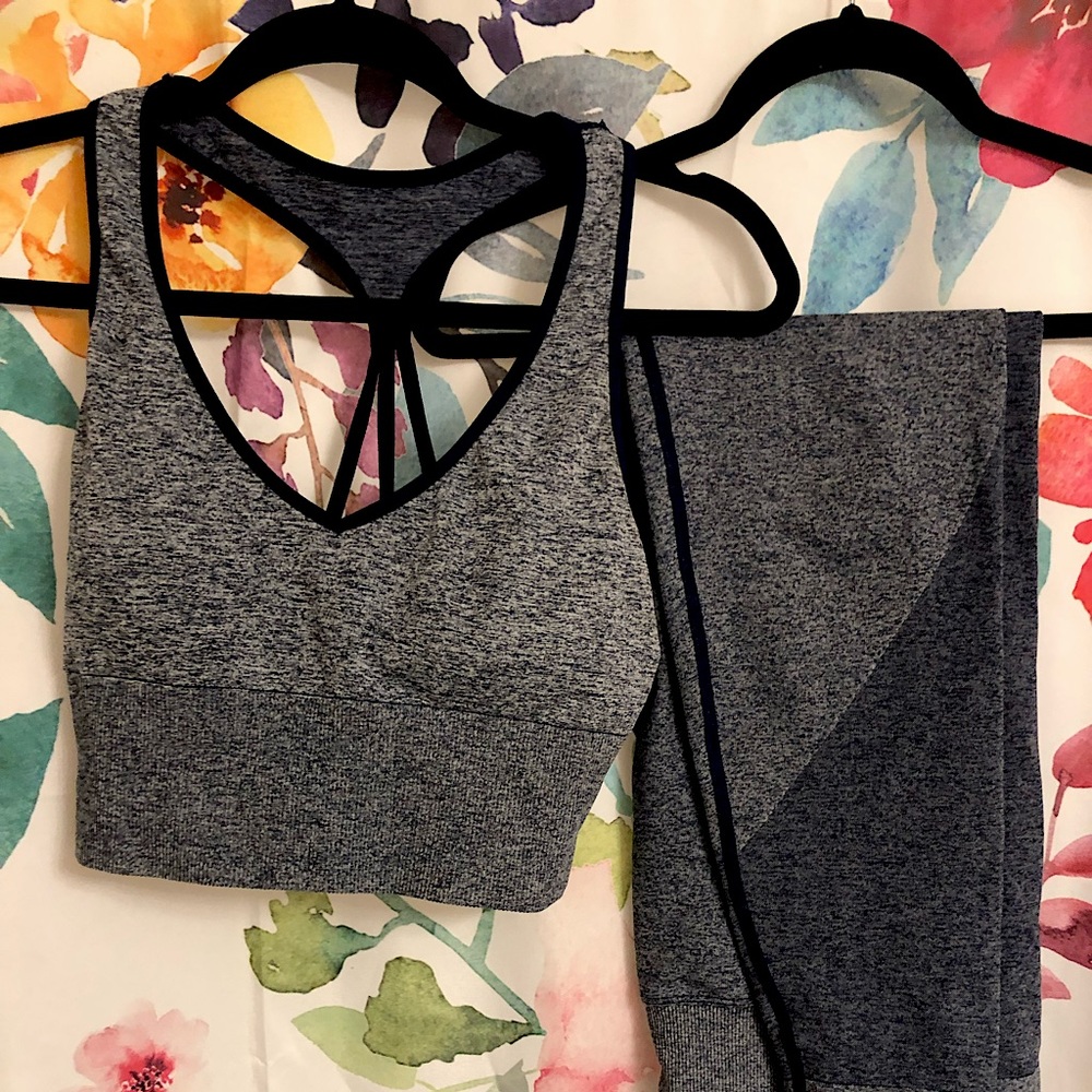Victoria’s Secret Bra and Legging Set L